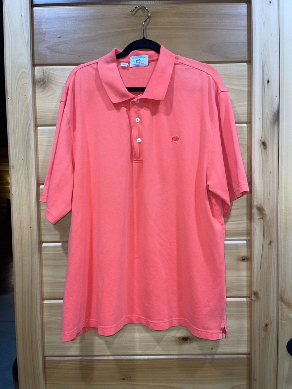 Southern Tide Coral Short-Sleeve Polo